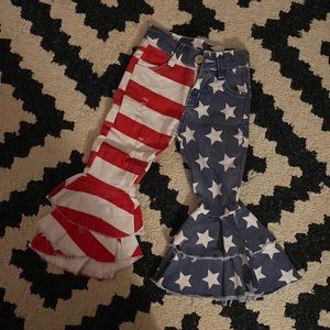 12-18 Month Baby Jeans - Patriotic